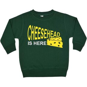 Fleece Sweatshirt - Cheesehead is here