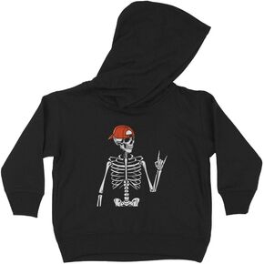 Rocker Skeleton Kids Hoodie Sweatshirt Toddler