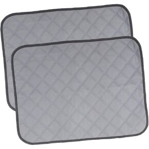 2Pcs Washable Guinea Pig Pee Pads Reusable Animal Cage Liners for Hamsters Ferrets and Bunnies Absorbent Breathable and Compact Design