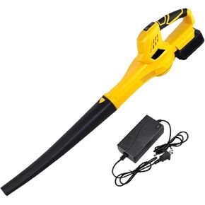 Cordless Leaf Blower Cordless Electric Leaf Blower with Powerful Motor 135mph Speed Lightweight Ergonomic Design Portable Handheld Yard Cleaning Tool for Home Garden Maintenance A