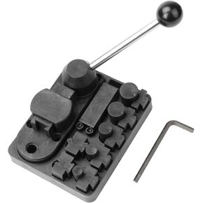 Metal Wire Bending Jig Set with Adjustable Dies,Metal Wire Bending Jig Set with Adjustable Dies, for DIY Rings, Bending Metal, Ring Bender Tool for Spoon Rings Heavy Duty (A)