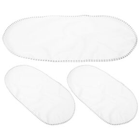 3 Pcs Changing Pads for Soft Washable and Reusable Bed Protector Liners for Nurseries and Diaper Bags Comfortable and Breathable Design