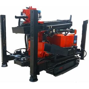 Pneumatic Water Well Drill Rig with DTH Function, Suitable for Deep Water Drilling in Complex Terrain