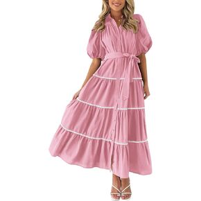 Pretty Garden Dresses,Modest Dresses for Women,Maxi Dress with Sleeves,Long Dresses for Women