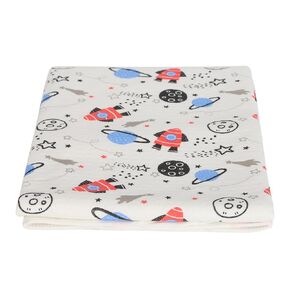 Baby Changing Pad, Changing Pad Liner Liners Washable Breathable Cotton Diaper 80x100cm (Sweet Orange Model)