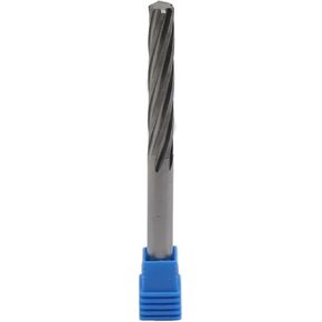 1PCS HRC55 6 Flute Spiral Flute CNC 4 5 6 8 12 Mm Lathe Machining Carbide Milling Tungsten Steel Milling Cutter Reamer(D6x50xD6x100Lx6T)