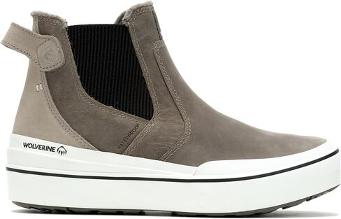Wolverine Women's Torrent Waterproof Insulsated Chelsea Snow Boot, Black, 6 in Saudi Arabia