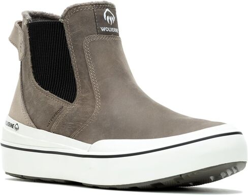 Wolverine Women's Torrent Waterproof Insulsated Chelsea Snow Boot, Black, 6 in Saudi Arabia