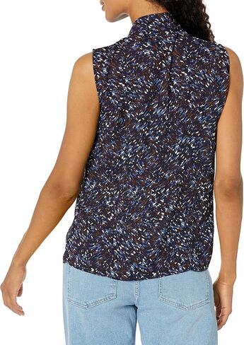 Anne Klein Women's Slvless Tie Nk Blouse in Saudi Arabia