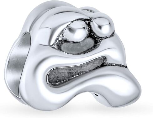Couples Kissing Lovers Sculpture Charm Bead For Women Wife Girlfriend .925 Sterling Silver Fits European Bracelet in Saudi Arabia