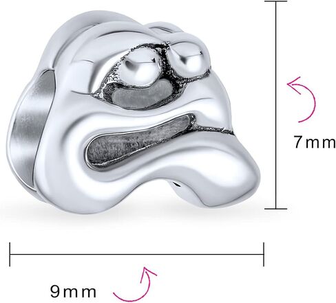 Couples Kissing Lovers Sculpture Charm Bead For Women Wife Girlfriend .925 Sterling Silver Fits European Bracelet in Saudi Arabia