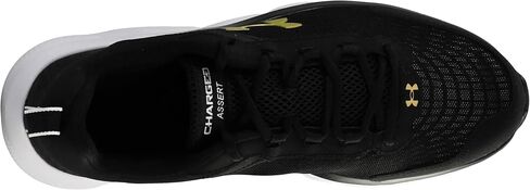 حذاء رجالي من Under Armour Charged Assert 9، أسود/أبيض، 10 متوسط ​​أمريكي in Saudi Arabia
