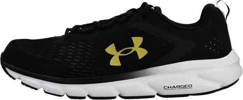 حذاء رجالي من Under Armour Charged Assert 9، أسود/أبيض، 10 متوسط ​​أمريكي in Saudi Arabia