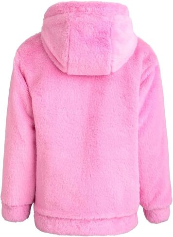 Disney Girls Puffer/Faux Fur Hooded Reversible Jacket in Saudi Arabia