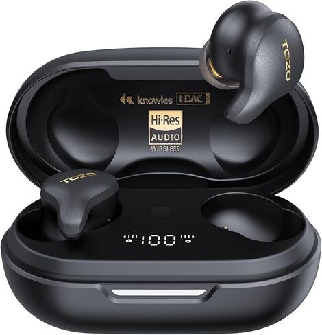 TOZO Golden X1 Wireless Earbuds Balanced Armature and Hybrid Dynamic Driver in Saudi Arabia