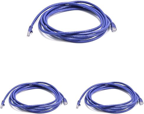 كابل شبكة إيثرنت نحاسي عاري أحادي الاتجاه بطول 3 أقدام 24AWG Cat6 550 ميجاهرتز UTP من مونوبرايس in Saudi Arabia