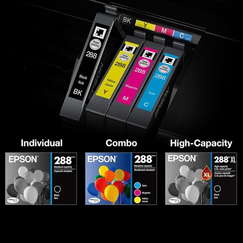 Epson T288 DURABrite Ultra -Ink High Capacity Magenta -Cartridge (T288XL320-S) for Select Expression Printers (Pack of 2) in Saudi Arabia