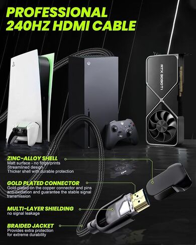 KIMTABO 4K HDMI Cable 100 ft，Long Fiber Optic HDMI Cable (HDMI2.0b, 18Gbps, 4K 60Hz 4:4:4 RGB, 1080p), Ultra High Speed Uni-Directional Active Slim Cord for PC Laptop PS3 PS4 Projecter HDTV in Saudi Arabia
