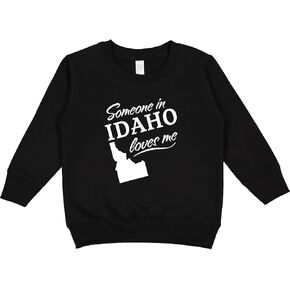 inktastic Someone in Idaho Loves Me Toddler Sweatshirt