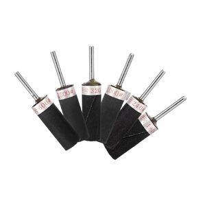 6Pcs Sanding Drum with Assorted Grits for Rotary Tools Versatile Sandpaper for Polishing and and Lightweight Sanding Drum Polisher