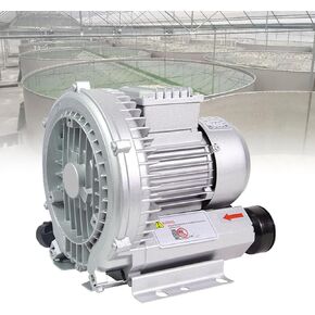Regenerative Blower, Vortex Ring Blower, Industrial Extractor Blower,Commercial Ventilator, Air Blower with Dust Filter,for Workshops Fish Ponds Farms(350W/380V)