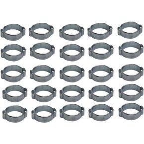 استبدال 25/PK 9-11 مم زنك مطلي بالزنك مزدوج الأذن الفولاذ/يدوية المشبك خرط