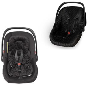 Infant Carseat Insert, Carseat Cover Liner， Black