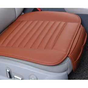 Soft Car Seat Covers,Car Front Seat Cushion Cover Car Seat Pad Seat Mat Auto Supplies Thick PU Leather 51x51cm