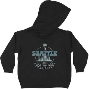 Vacation Seattle Washington Kids Hoodie Sweatshirt Toddler