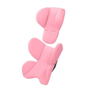 Infant Car Seat Insert - Baby Head & Body Support Cushion, Soft Stroller Pad for Newborns/Toddlers, Machine Washable Car Seat Protector & Cover (Pink)