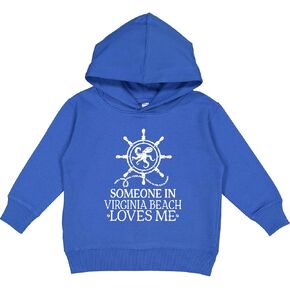 inktastic Someone in Virginia Beach Loves Me Toddler Hoodie