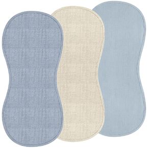 3 Pcs Changing Pad Liners Fits in Peanut Shape Changing Pad Waterproof Diaper Mats Organic Cotton Peanut Mats are Warm on a Baby's Back, Washable Reusable (Bright Style)
