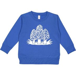 inktastic Retro Morel Mushrooms Toddler Sweatshirt