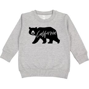 inktastic California Black Bear Silhouette Toddler Sweatshirt