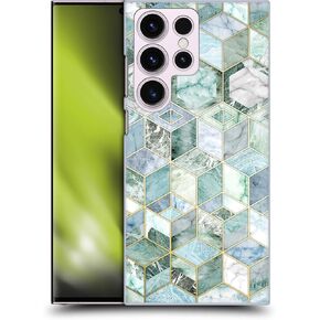 Head Case Designs Officially Licensed Micklyn Le Feuvre Gilded Stone Tiles Marble Patterns Hard Back Case Compatible with Samsung Galaxy S23 Ultra 5G