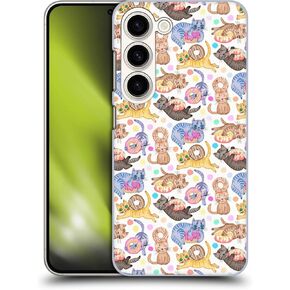 Head Case Designs Officially Licensed Micklyn Le Feuvre Cute Baby Elephant Animals Hard Back Case Compatible with Samsung Galaxy S23 5G