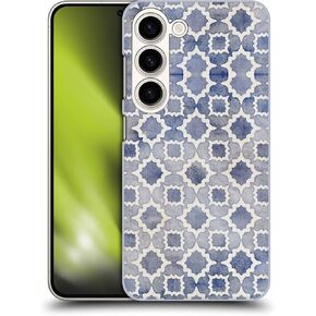Head Case Designs Officially Licensed Micklyn Le Feuvre Worn and Faded Moroccan Hard Back Case Compatible with Samsung Galaxy S23 5G
