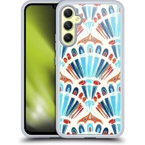 Head Case Designs Officially Licensed Micklyn Le Feuvre Monster Love Patterns 6 Soft Gel Case [Military Grade Protection] Compatible with Samsung Galaxy A34 5G