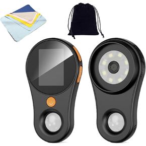 Hailoyearn Magnifying Glass, Hailoyearn Portable Handheld Magnifying Glass, 500x Handheld Microscope with 1080p HD Video Recording, Portable Digital Electron Microscope (White+32G)