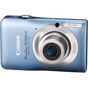 Canon PowerShot SD1300 IS 12.1 MP Digital Camera with 4x Wide Angle Optical Image Stabilized Zoom and 2.7-Inch LCD (Silver)