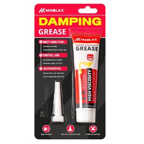 Damping Grease | Synthetic Damping Grease for Washing Machine Suspension Rod | High-Viscosity Motion Control Lubricant for Washer Suspension Rod, Car Door, Camera, Tangle, Toilet Seat, Printers (50g)