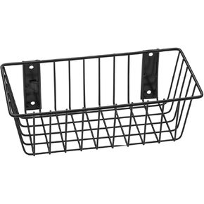 9075-B Universal Wire Basket44; Black - 12 x 6 x 4 in.