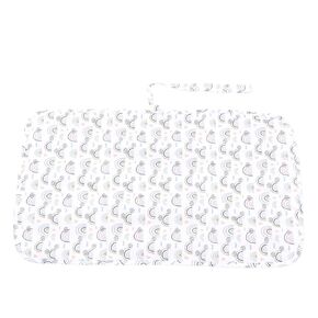 Portable Changing Pad, Waterproof Compact Baby Changing Mat for Baby Girl Boy Foldable Changing Pad Diaper Changing Mat Lightweight Travel Changing Station Gifts for Baby Shower