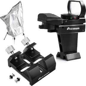 Astromania Protective Telescope Cover, 30.1" - Bundle with - Finder Deluxe Reflex Sight&Universal Dovetail Base
