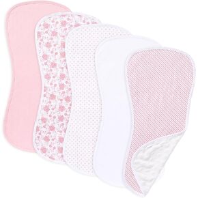 5 عبوة طفل ناعم وامتصاص الملابس للجنسين (Pink-HH) in Kuwait