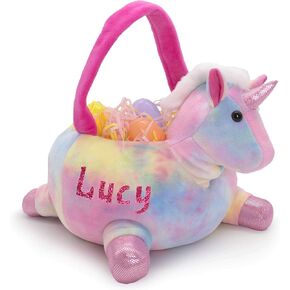 DIBSIES Plush Easter Basket