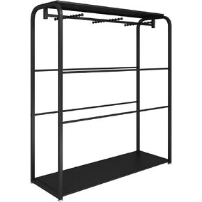 Clothing Store Underwear Rack, Modern Shop Boutiques Commercial Shelves, Scarf PantiesLingerie Socks Slippers Shorts Accessories Retail Display Racks, Storage Garment Shelf (Color : White,