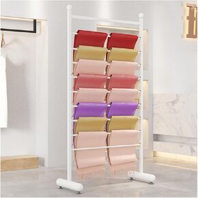 Scarf Organizers, Industrial Design Garment Rack, Clothes Store Retail Display Racks, Multifunctional Scarves Pants Ties Shawls Blanket Accessories Storage Hanger ( Color : Gold , Size : 80x40x158CM/3