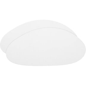 NUOBESTY 2pcs Soft Lamp Shades for Nursery Bedroom Easy Install Light Diffuser Cover