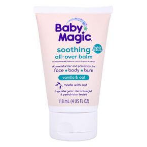 سحر الطفل المهدئ بالكامل ، الفانيليا والشوفان ، hypoallergenic ، 4 أوقية
